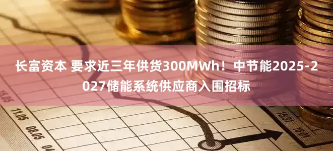 长富资本 要求近三年供货300MWh！中节能2025-2027储能系统供应商入围招标